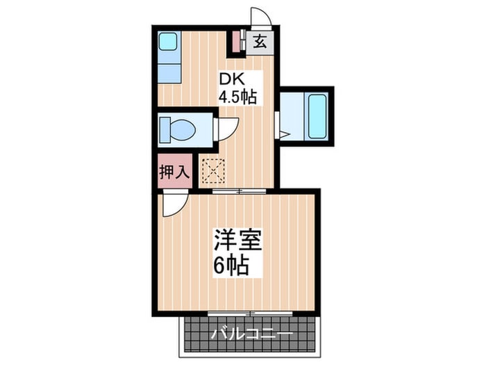 山田ビルの物件間取画像