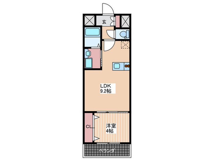 Lion鶴見の物件間取画像