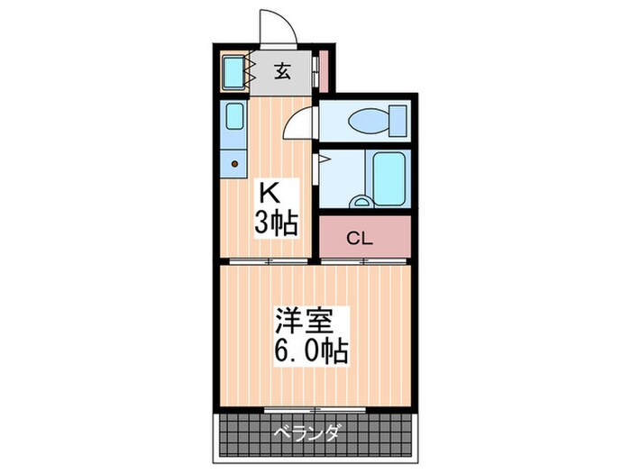 森本第5ビルの物件間取画像