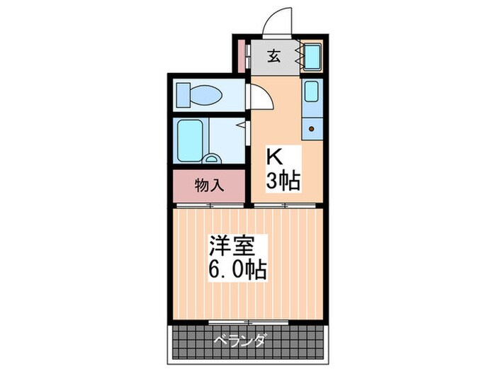 森本第5ビルの物件間取画像