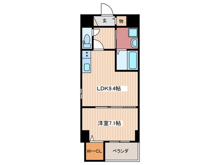 Kukui　Komohanaの物件間取画像