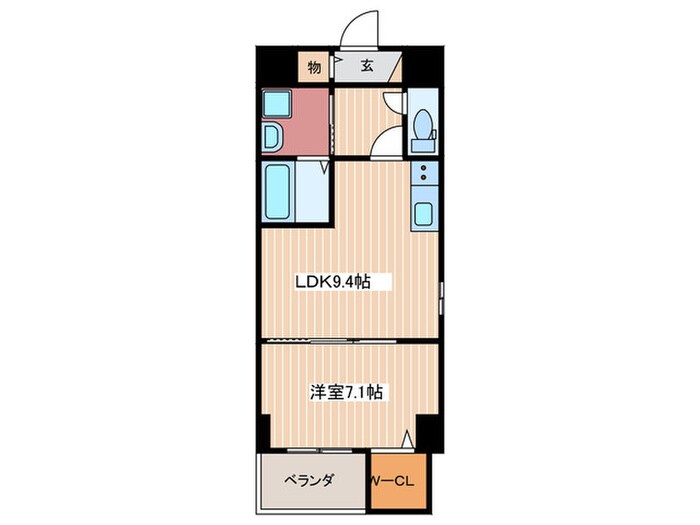 Kukui　Komohanaの物件間取画像