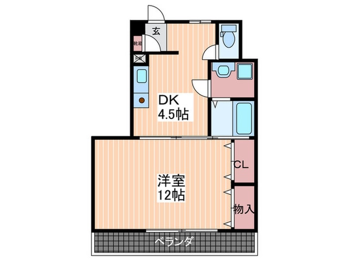 グリ-ンヒルズの物件間取画像