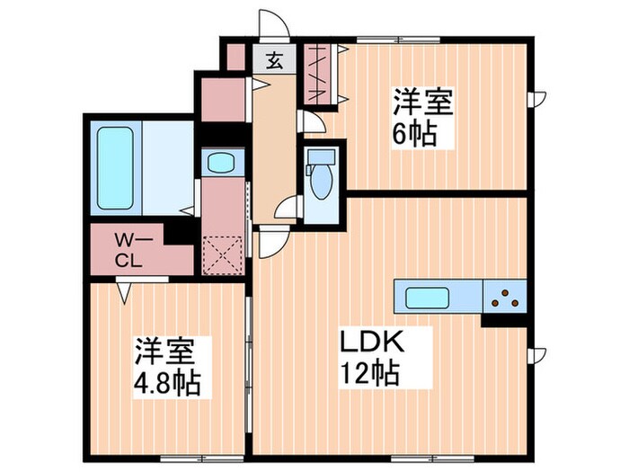 ユアメゾン美鈴園の物件間取画像