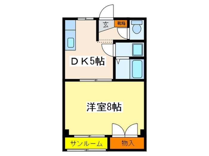 雄風館の物件間取画像