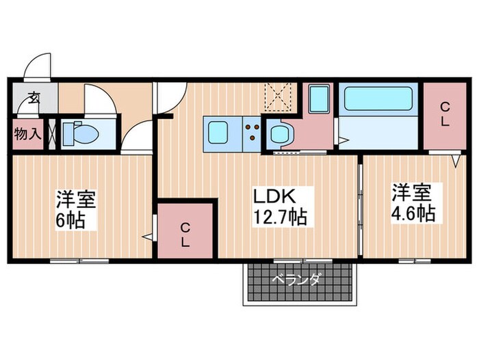 Contentoの物件間取画像