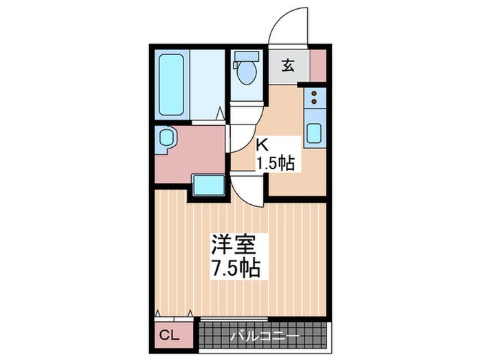 陽樹イブの物件間取画像