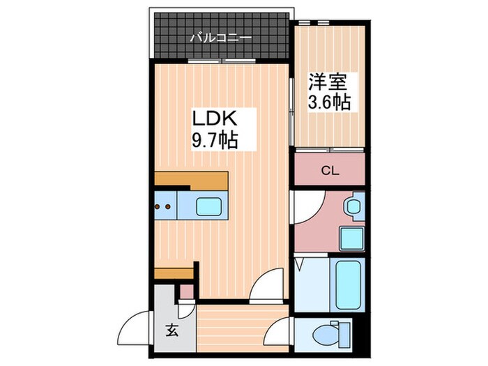 ラグーナ地御前の物件間取画像