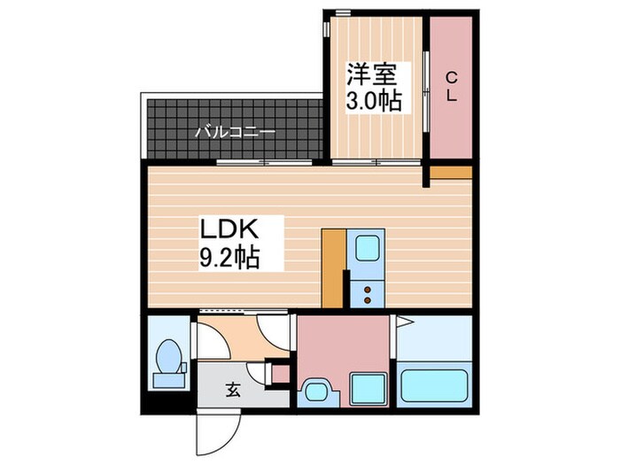 ラグーナ地御前の物件間取画像