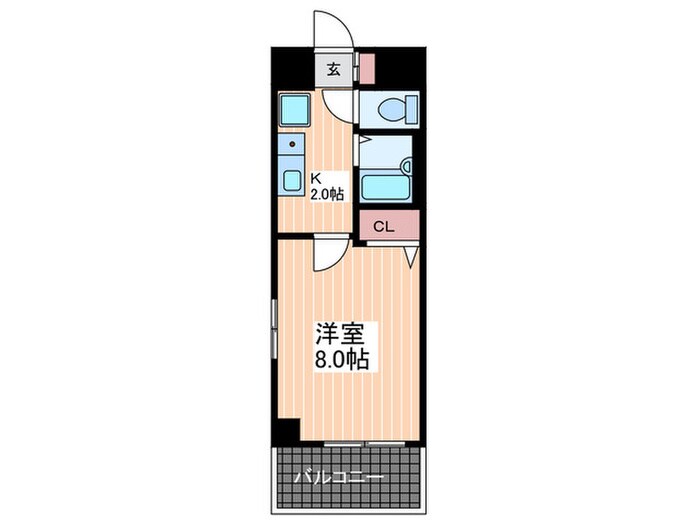 サンロ－レル串戸の物件間取画像