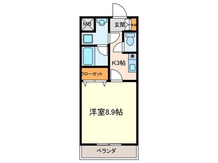 アイビ－スクエア寺町の物件間取画像