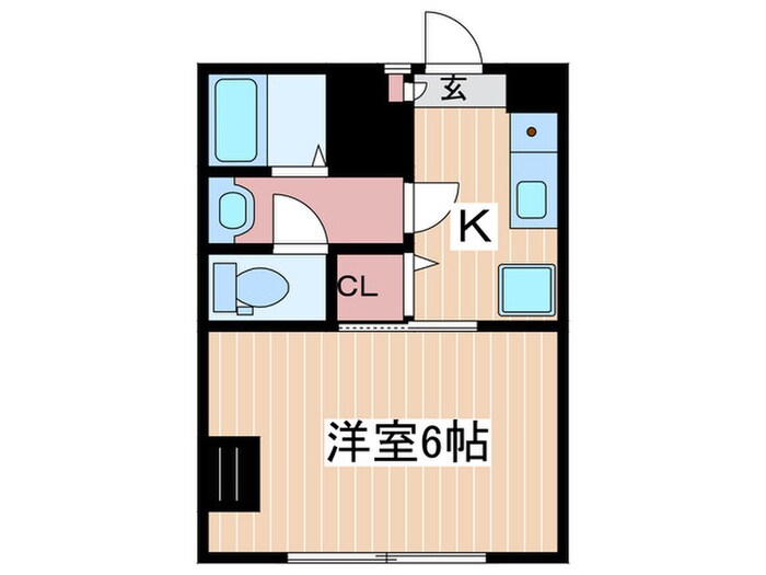 エオス竹屋町の物件間取画像