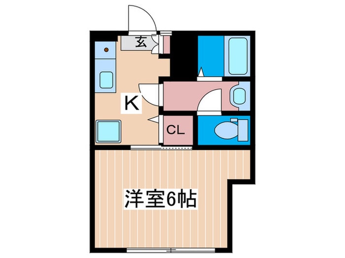 エオス竹屋町の物件間取画像