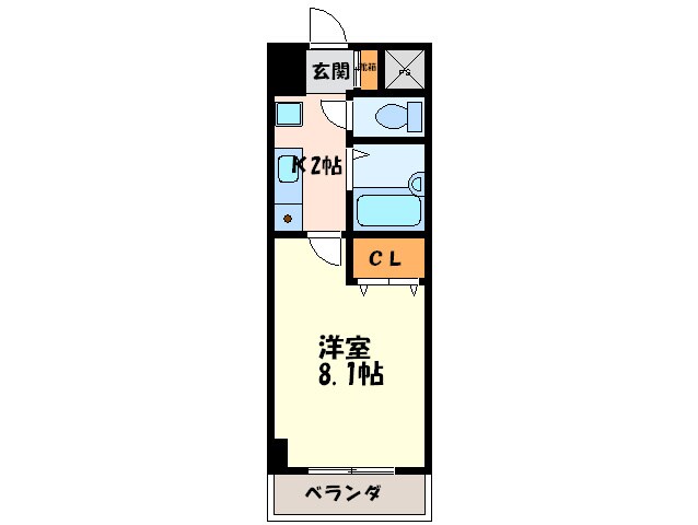 シャロ－ム五日市の物件間取画像