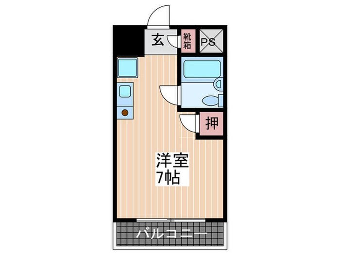 コスミックの物件間取画像