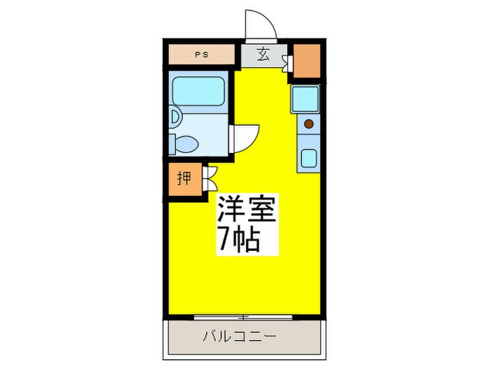コスミックの物件間取画像