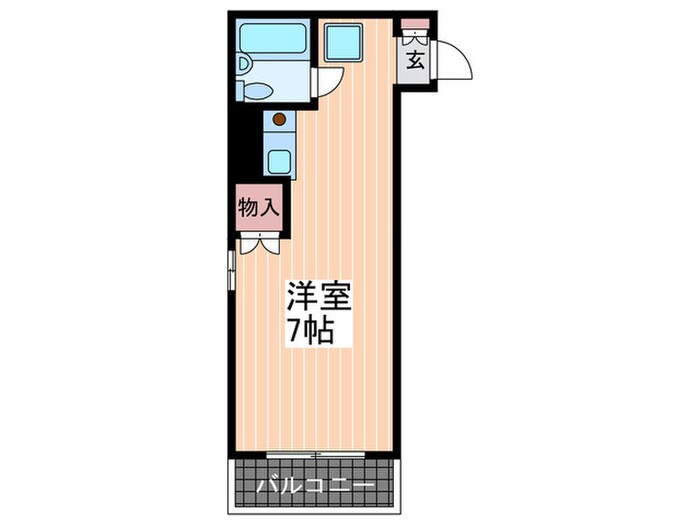 コスミックの物件間取画像