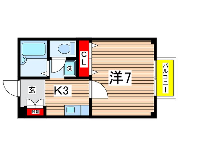 ロイヤルヒルズ　Ａ棟の物件間取画像