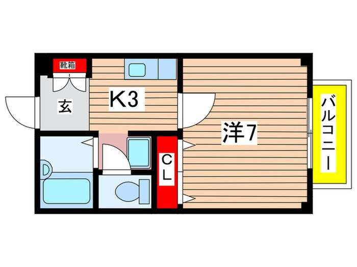 ロイヤルヒルズ　Ａ棟の物件間取画像