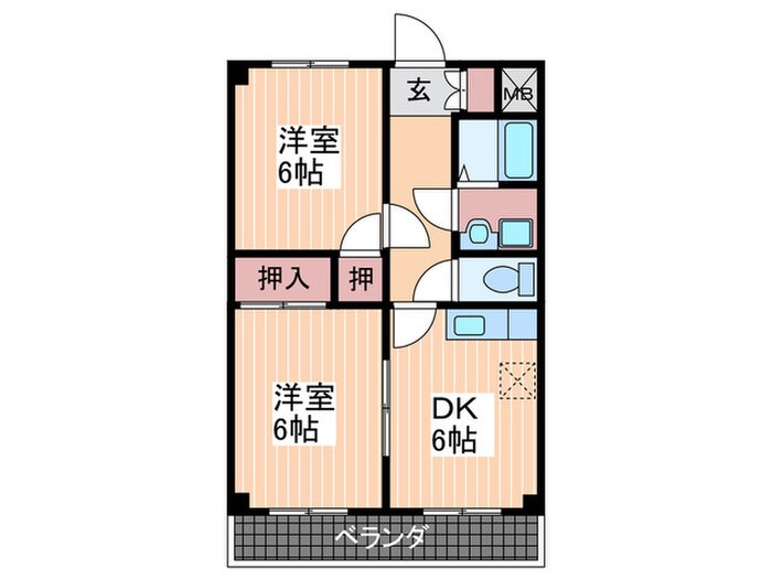 第２森下ビルの物件間取画像