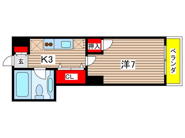 第３森下ビルの物件間取画像