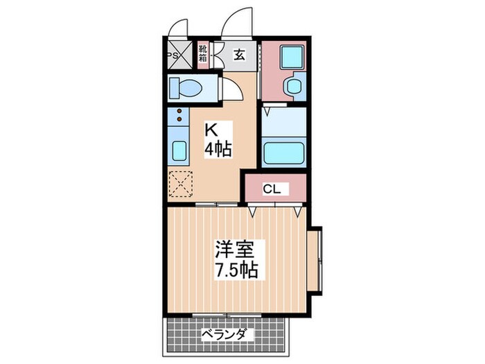 コルネッホの物件間取画像