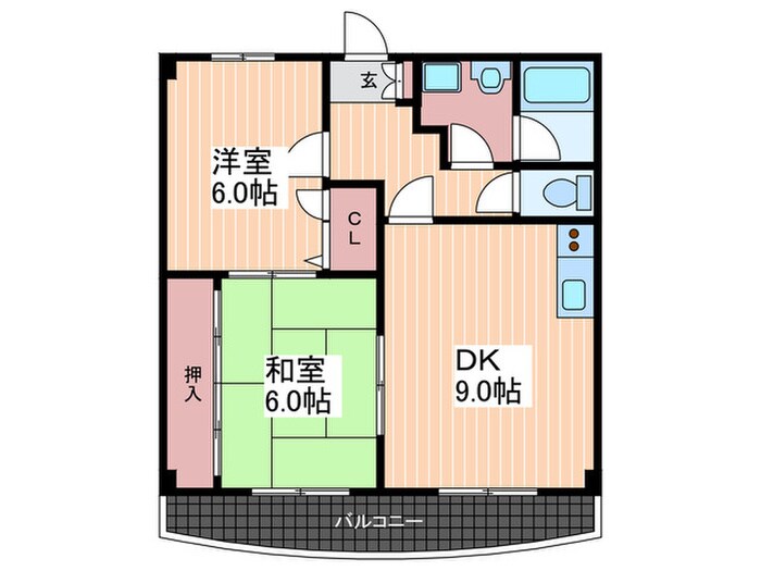 ラフィ－ネ野村の物件間取画像