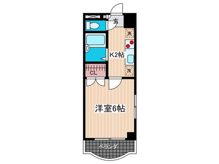 セレッソＭの物件間取画像