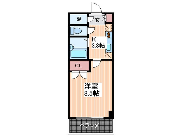 ボヌ－ルⅡの物件間取画像