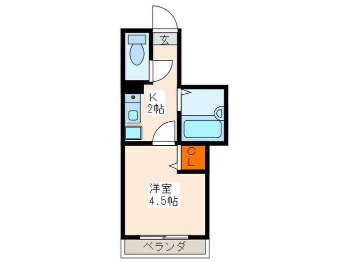 メゾフォルテ大宮の物件間取画像