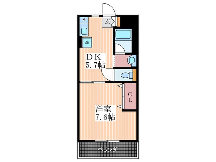 Ｔフラッツの物件間取画像