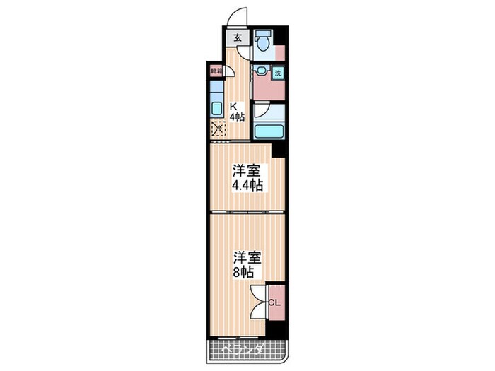 Ｐｉｓｏ　Ｓｉｅｓｔａの物件間取画像