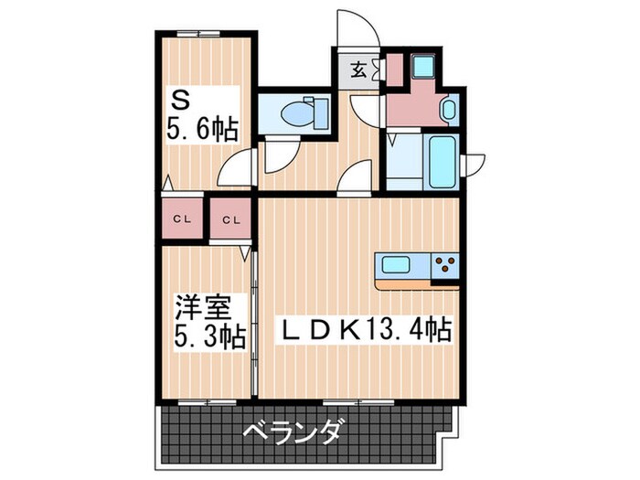 ＭＯＫＡ　ｅＳＴＡの物件間取画像