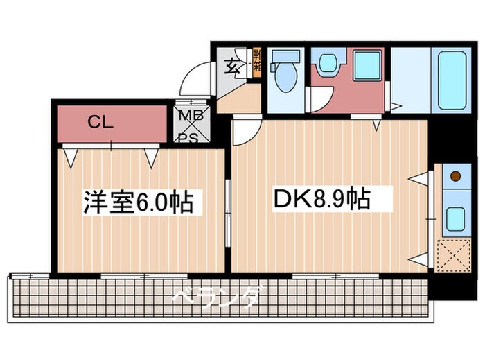 ゴ－ルド　パブリックの物件間取画像