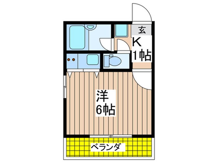 第２洋幸ビルの物件間取画像