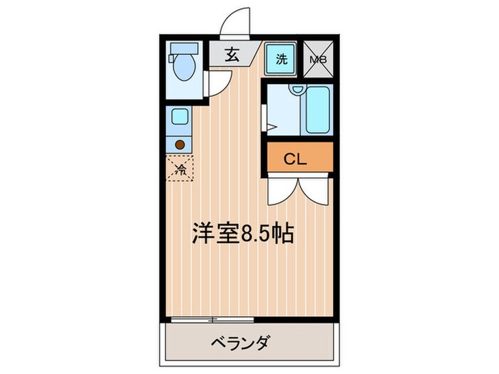 岩崎ビルの物件間取画像