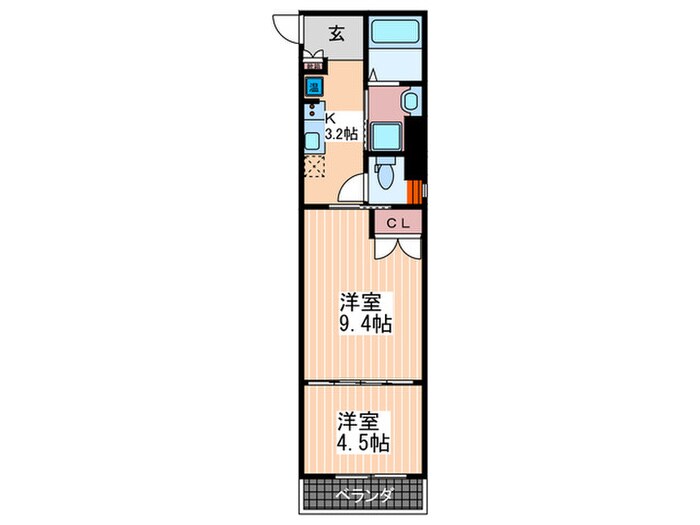 Riverside Avenueの物件間取画像