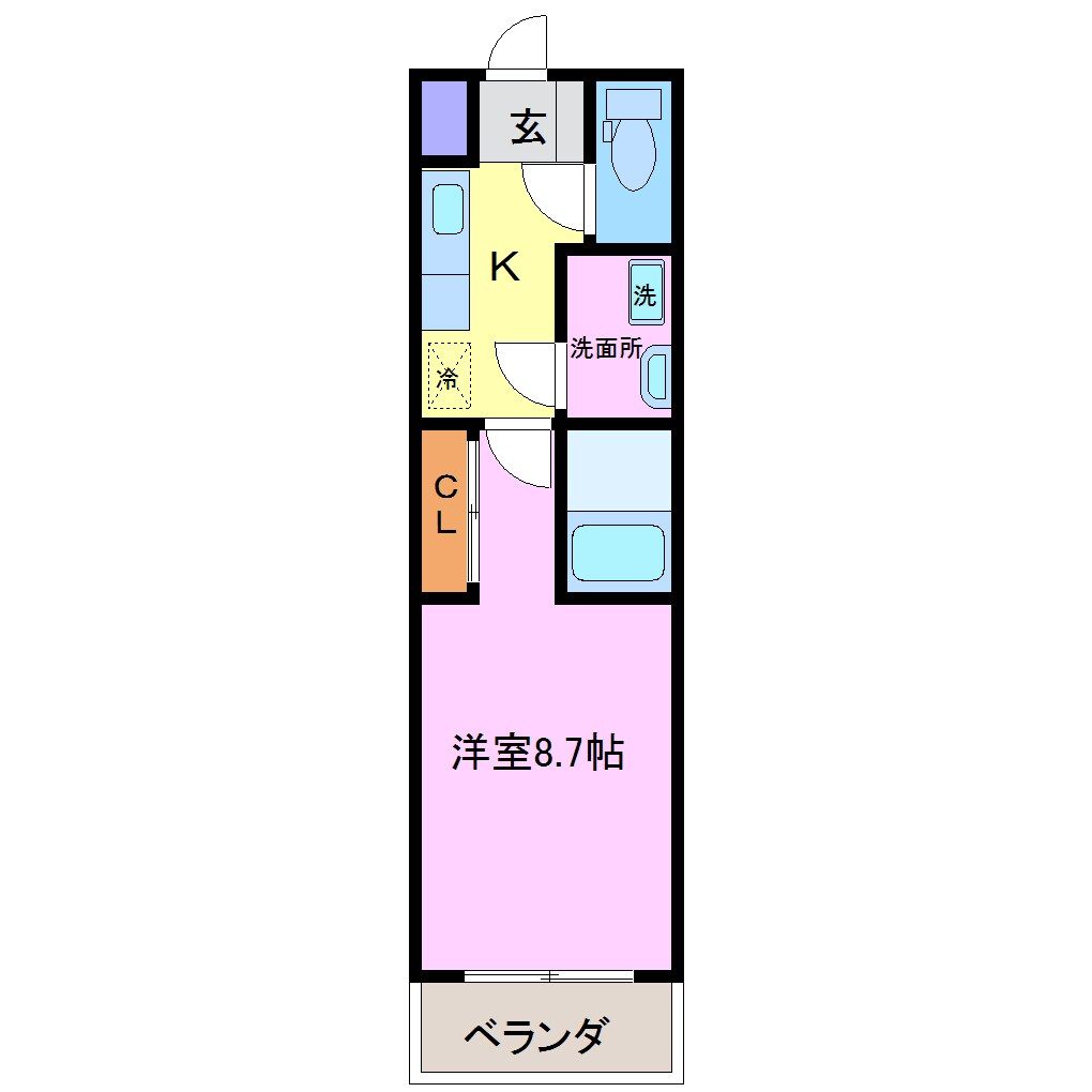 メゾン・アクティブの物件間取画像