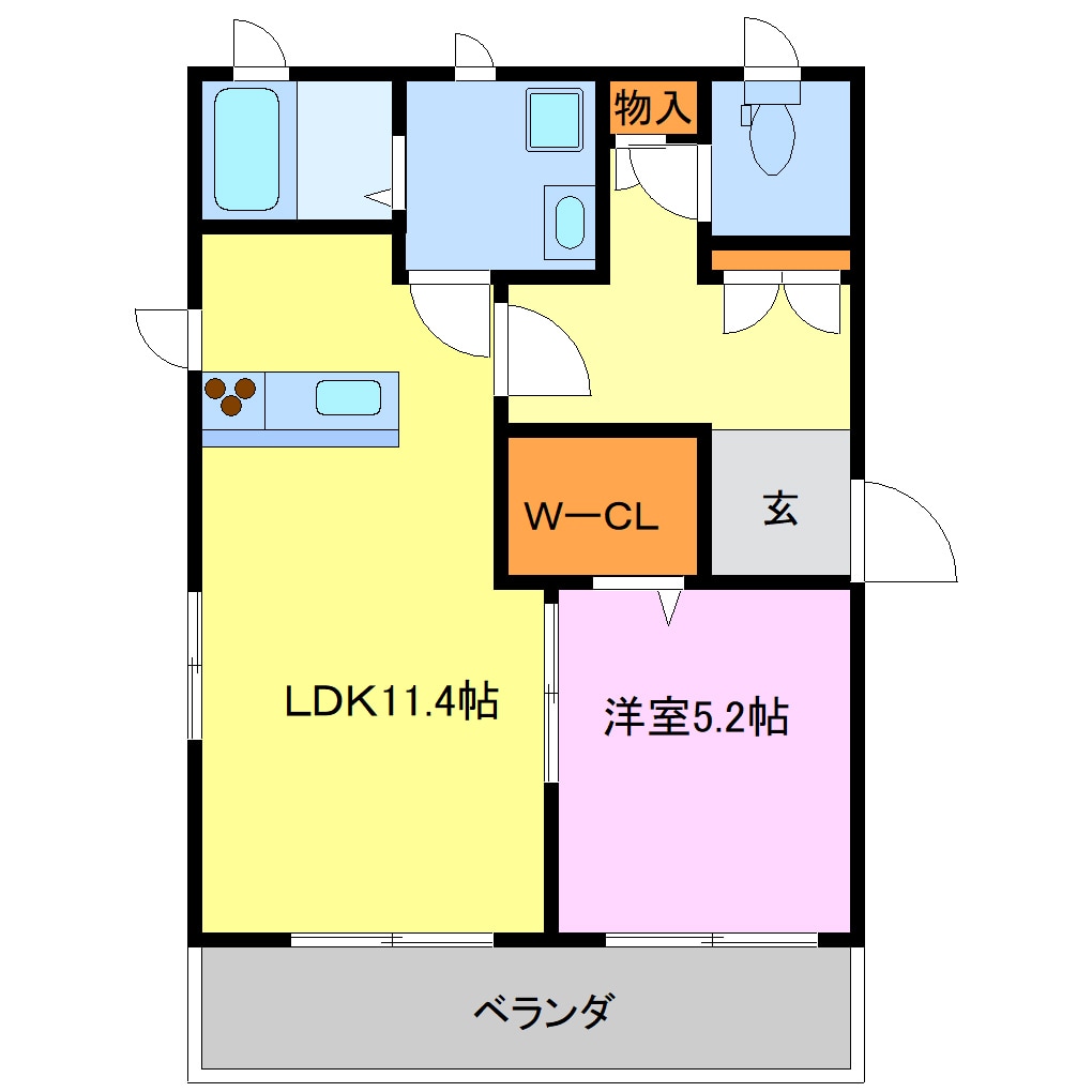 Ｃｏｒｄｏｍｕｓ　Ⅰの物件間取画像