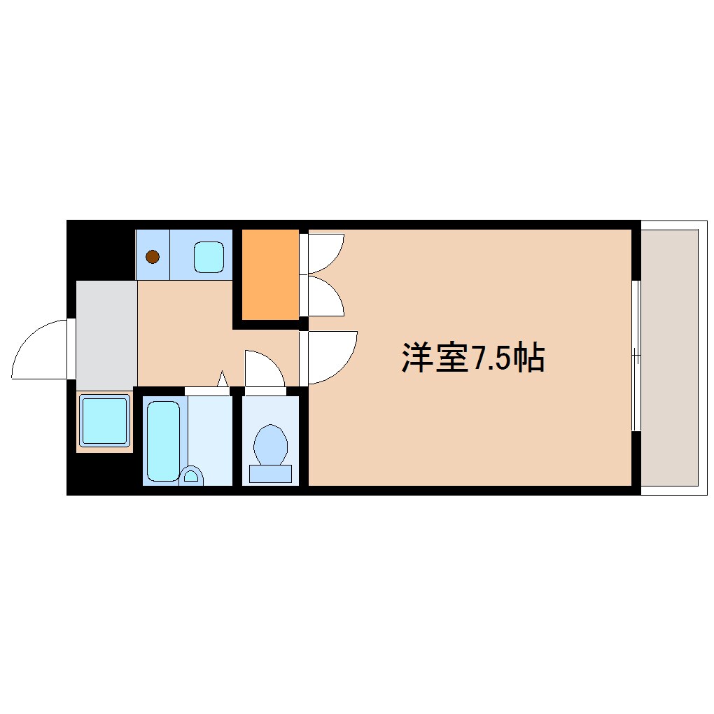 米市館の物件間取画像