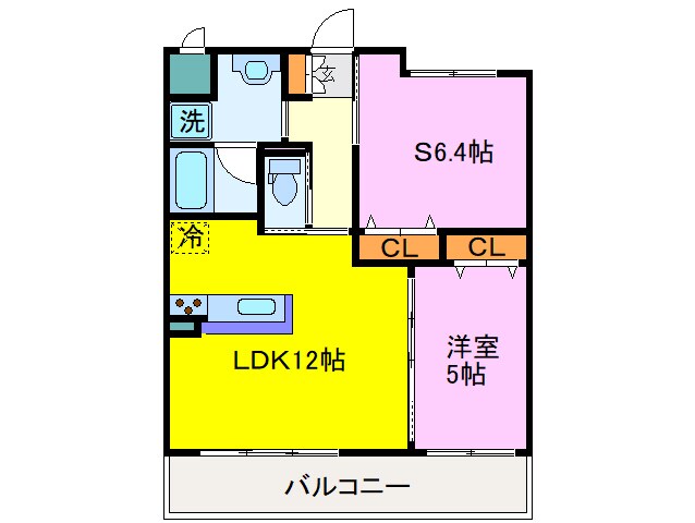 リバーサイド大津屋の物件間取画像