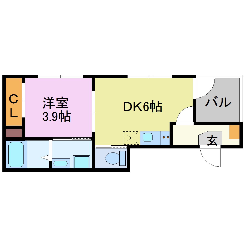 アイリス伏見の物件間取画像