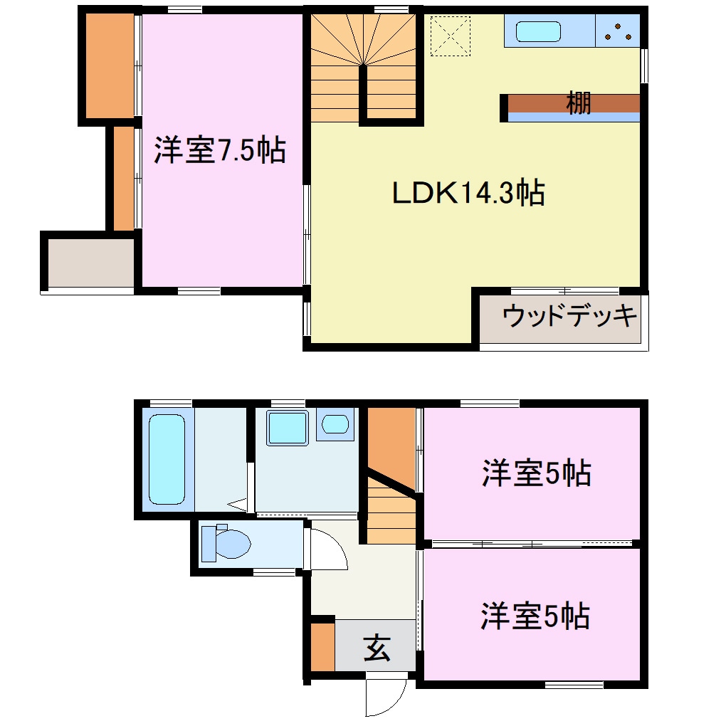 GOMON MOMOYAMAの物件間取画像