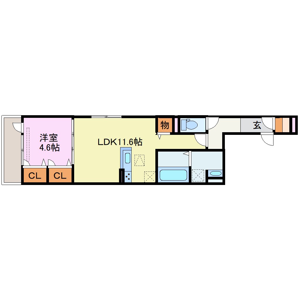 コートセブンエイトの物件間取画像
