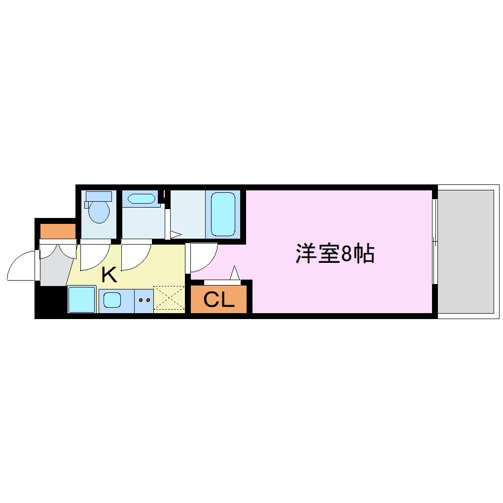 ソルテラス京都JUJO華の物件間取画像