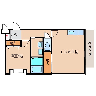 学園前駅 徒歩12分 3階の物件間取画像