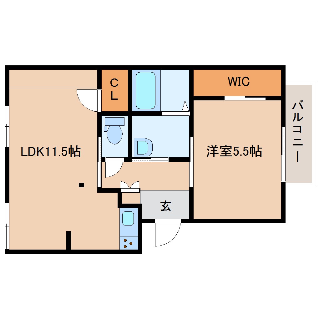 学園前駅 徒歩15分 2階の物件間取画像