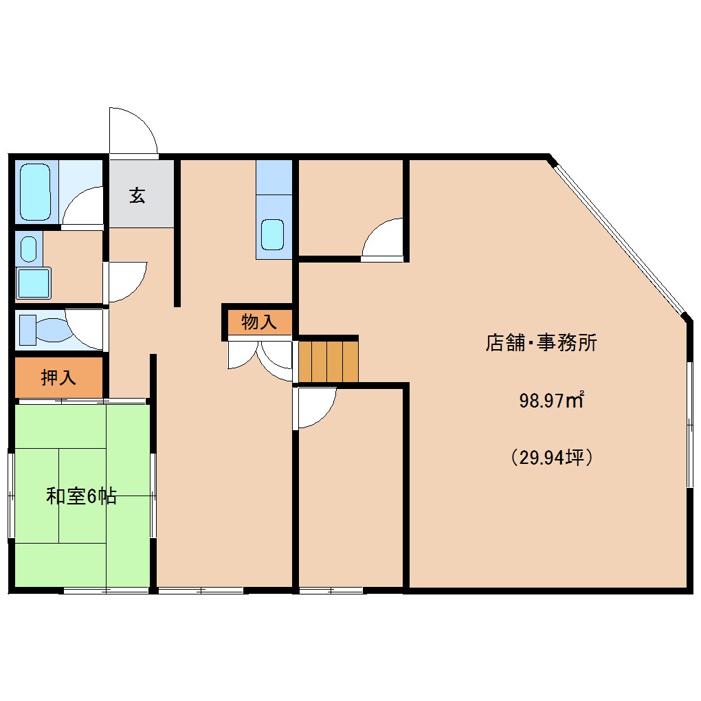 学研奈良登美ケ丘駅 徒歩15分 1階の物件間取画像