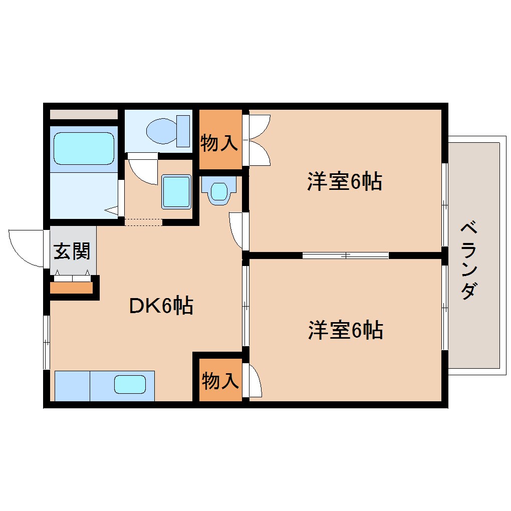 萩の台駅 徒歩13分 1階の物件間取画像