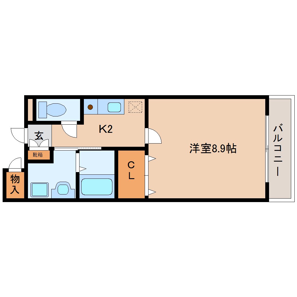 奈良県生駒市辻町マンション 4階の物件間取画像